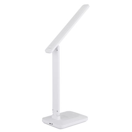Globo - LED bordlampe m. touch-funktion dæmpbar og genopladelig LED/3W/5V 2800/4000/6500K 1800 mAh hvid
