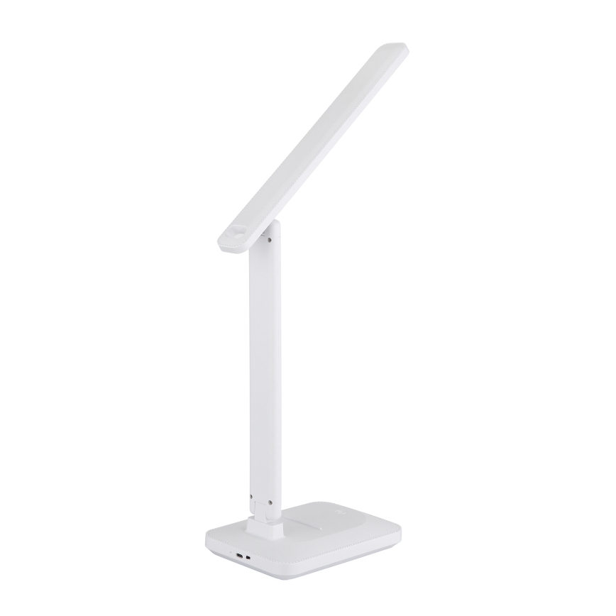 Globo - LED bordlampe m. touch-funktion dæmpbar og genopladelig LED/3W/5V 2800/4000/6500K 1800 mAh hvid