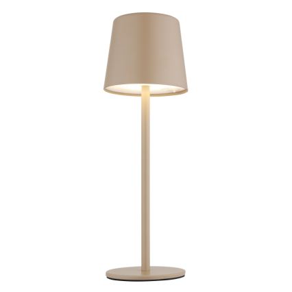 Globo - LED Dæmpbar udendørs touch-funktion bordlampe LED/2W/5V 3000/4000/6000K 2200 mAh IP44 cremefarvet