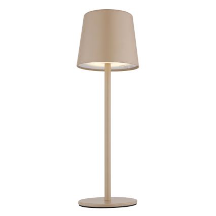 Globo - LED Dæmpbar udendørs touch-funktion bordlampe LED/2W/5V 3000/4000/6000K 2200 mAh IP44 cremefarvet