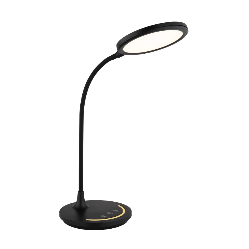 Globo - LED Dæmpbar fleksibel touch-funktion bordlampe LED/12W/230V 3000/4000/6500K CRI 90 sort