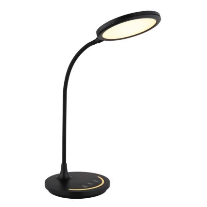 Globo - LED Dæmpbar fleksibel touch-funktion bordlampe LED/12W/230V 3000/4000/6500K CRI 90 sort