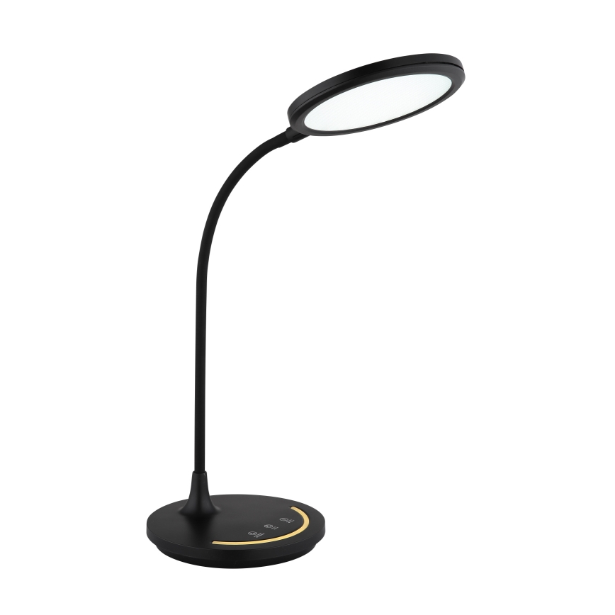 Globo - LED Dæmpbar fleksibel touch-funktion bordlampe LED/12W/230V 3000/4000/6500K CRI 90 sort