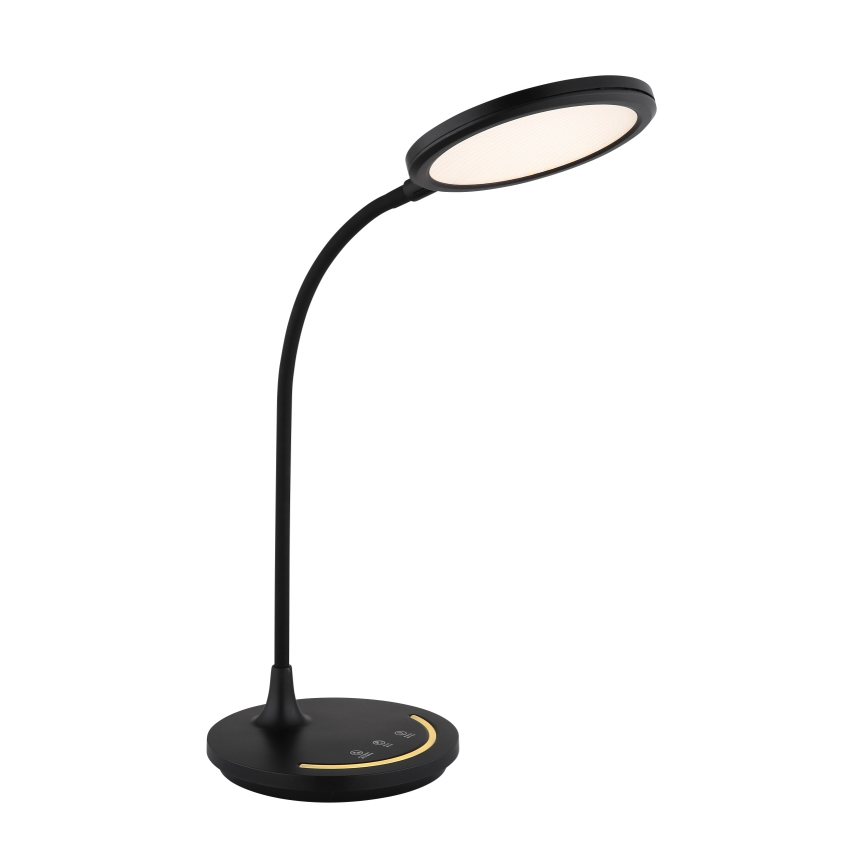 Globo - LED Dæmpbar fleksibel touch-funktion bordlampe LED/12W/230V 3000/4000/6500K CRI 90 sort