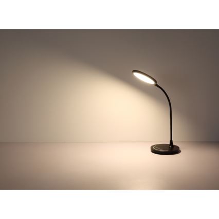 Globo - LED Dæmpbar fleksibel touch-funktion bordlampe LED/12W/230V 3000/4000/6500K CRI 90 sort