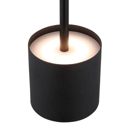 Globo - dæmpbar berøringsbetjent genopladelig LED-bordlampe LED/1,5W/5V 2200 mAh sort