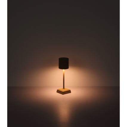 Globo - Dæmpbar berøringsbetjent genopladelig LED-bordlampe LED/1,5W/5V 2200 mAh beige