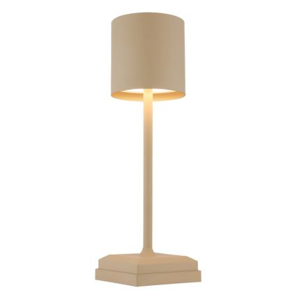 Globo - Dæmpbar berøringsbetjent genopladelig LED-bordlampe LED/1,5W/5V 2200 mAh beige