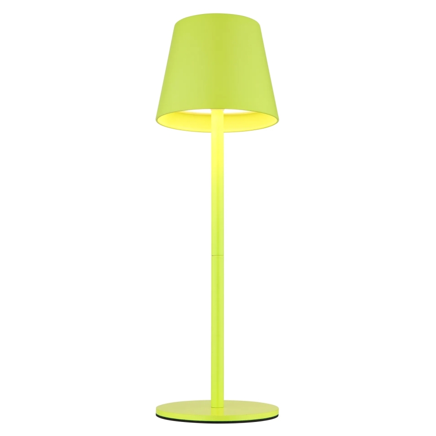 Globo - LED dæmpbar berøringsbetjent genopladelig udendørs bordlampe 3-i-1 LED/3W/5V 3000/4000/5000K IP54 1800 mAh grøn