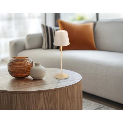 Globo - LED dæmpbar berøringsbetjent opladelig udendørs bordlampe LED/3W/5V 3000/4000/5000K IP54 1800 mAh