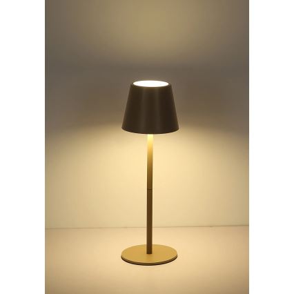 Globo - LED dæmpbar berøringsbetjent opladelig udendørs bordlampe LED/3W/5V 3000/4000/5000K IP54 1800 mAh