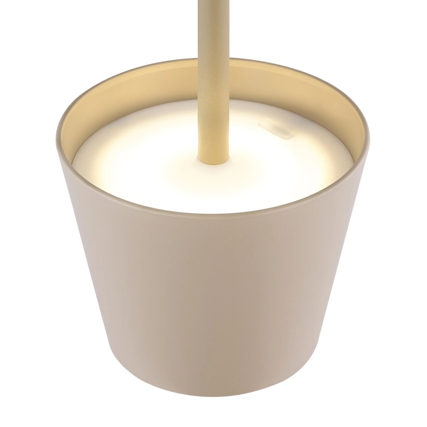 Globo - LED dæmpbar berøringsbetjent opladelig udendørs bordlampe LED/3W/5V 3000/4000/5000K IP54 1800 mAh