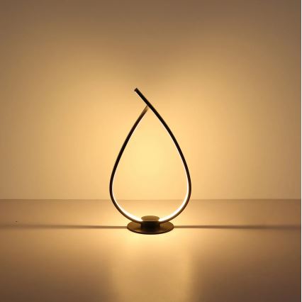 Globo - LED-bordlampe LED/6W/230V, sort