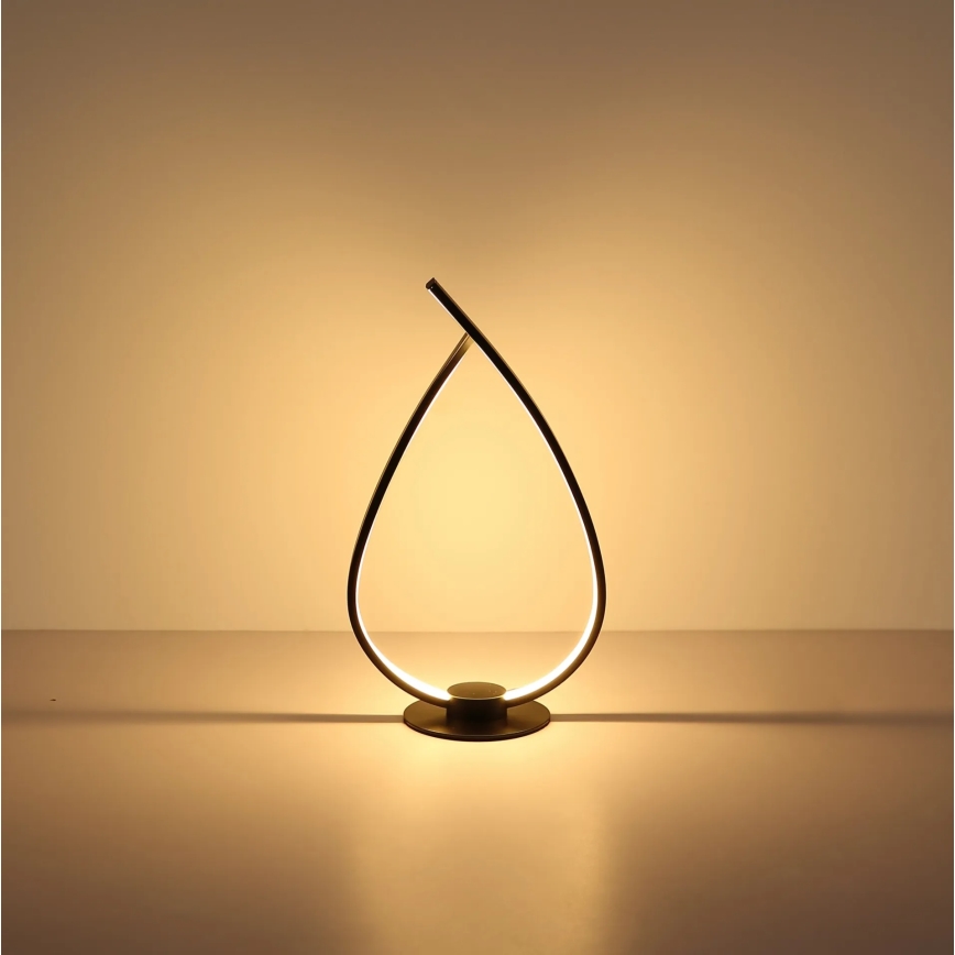 Globo - LED-bordlampe LED/6W/230V, sort