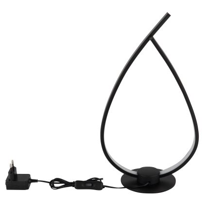 Globo - LED-bordlampe LED/6W/230V, sort
