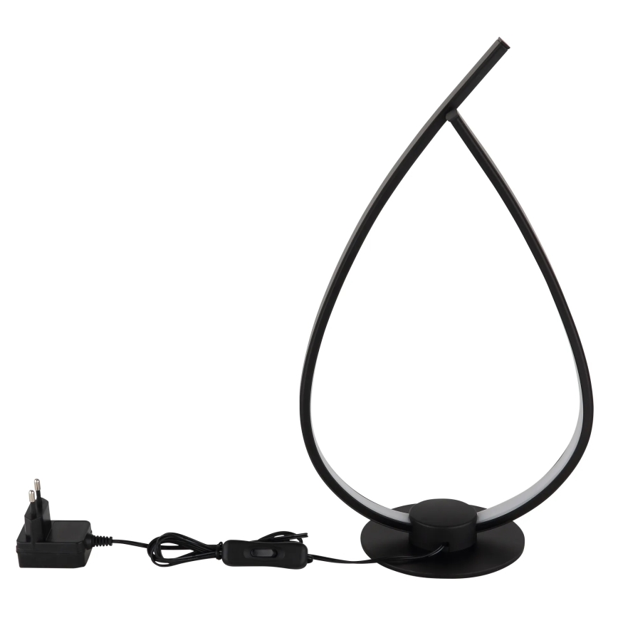 Globo - LED-bordlampe LED/6W/230V, sort