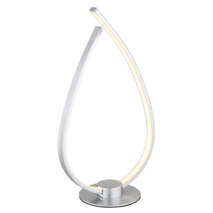 Globo - LED bordlampe LED/6W/230V sølv