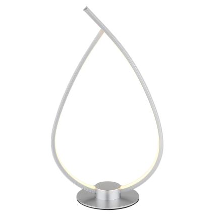 Globo - LED bordlampe LED/6W/230V sølv