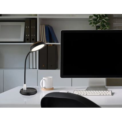 Globo - LED Dæmpbar berøringsbetjent bordlampe LED/12W/230V 3000/4000/6500K sort