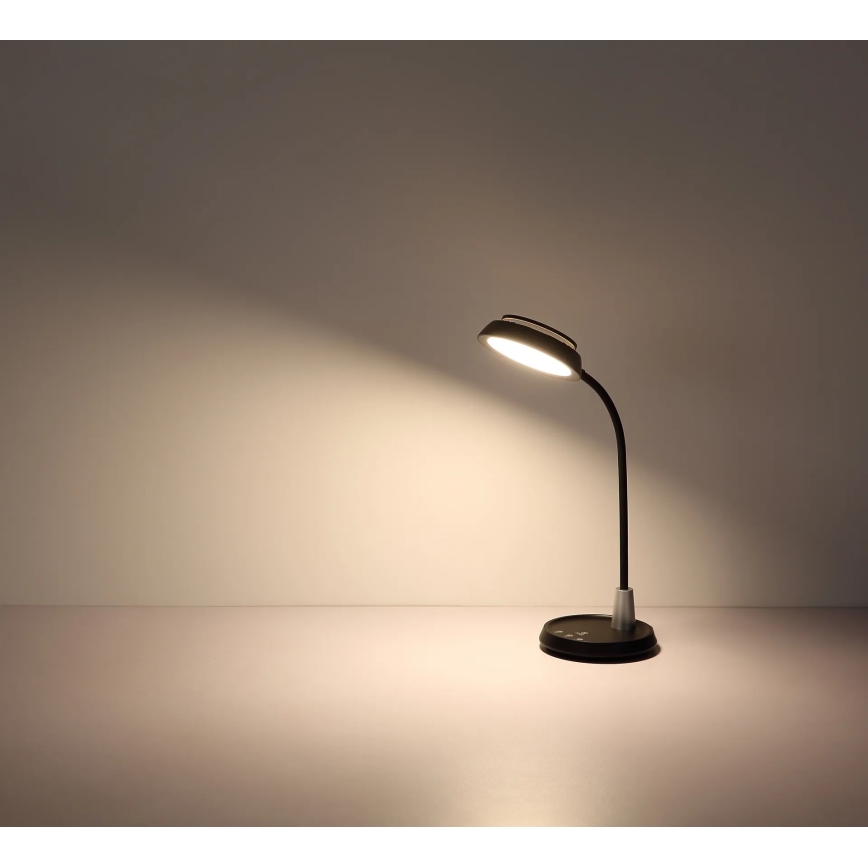 Globo - LED Dæmpbar berøringsbetjent bordlampe LED/12W/230V 3000/4000/6500K sort
