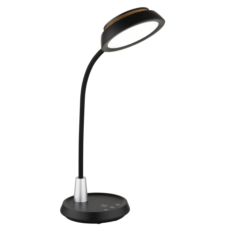 Globo - LED Dæmpbar berøringsbetjent bordlampe LED/12W/230V 3000/4000/6500K sort