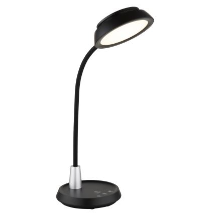 Globo - LED Dæmpbar berøringsbetjent bordlampe LED/12W/230V 3000/4000/6500K sort