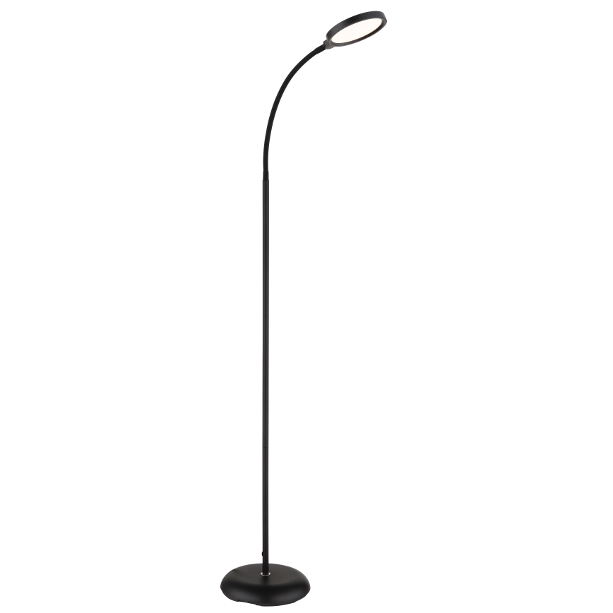 Globo - Dæmpbar LED-gulvlampe med berøringsstyring LED/8W/230V 2700K/4000K/6500K sort