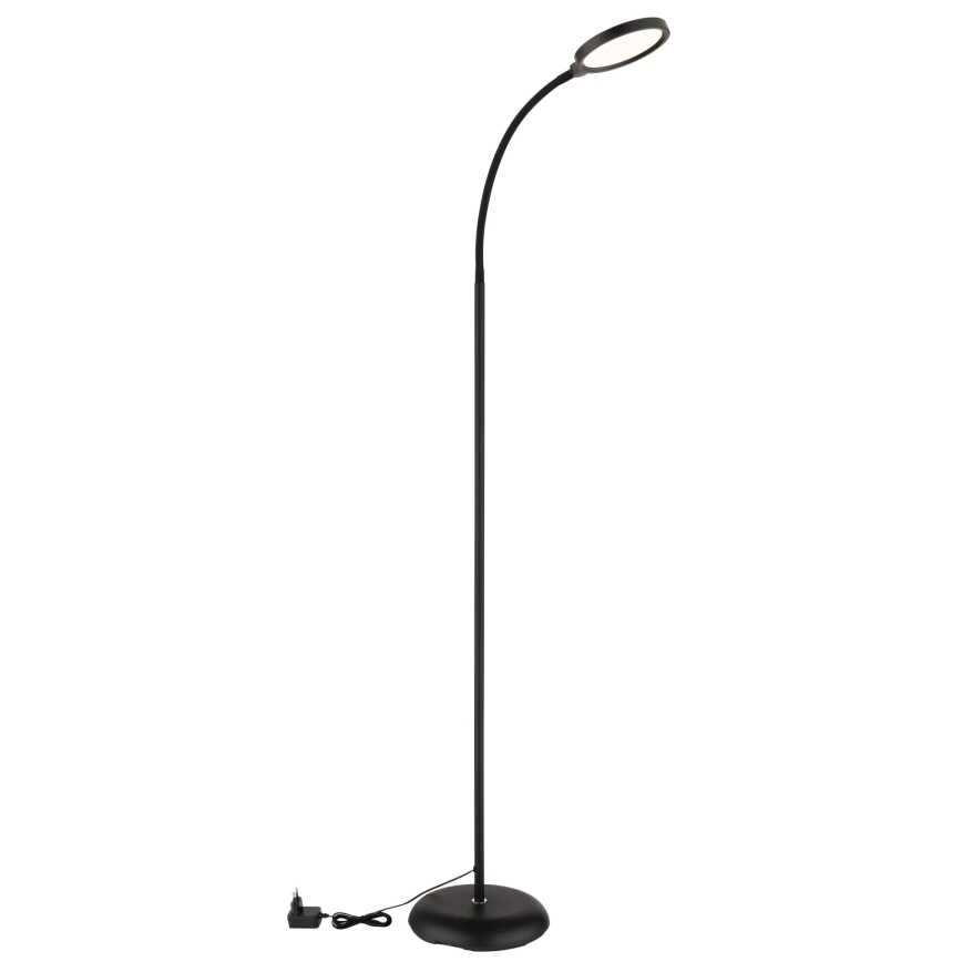 Globo - Dæmpbar LED-gulvlampe med berøringsstyring LED/8W/230V 2700K/4000K/6500K sort
