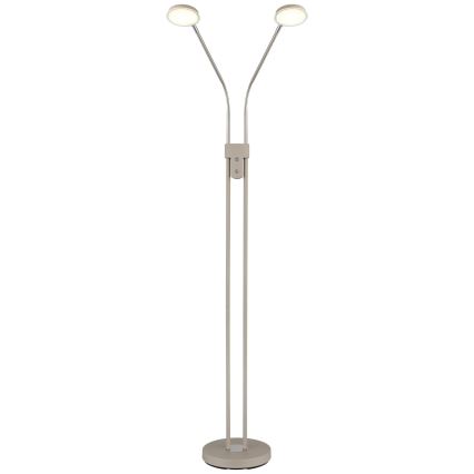 Globo - Dæmpbar LED-gulvlampe 2xLED/6,5W/230V 2700/3350/4000K beige