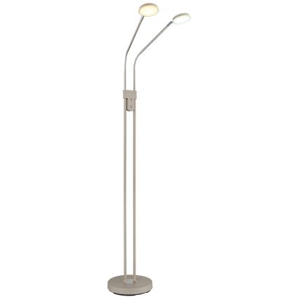 Globo - Dæmpbar LED-gulvlampe 2xLED/6,5W/230V 2700/3350/4000K beige