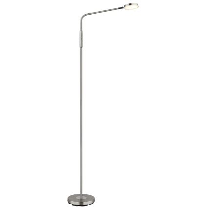Globo - LED dæmpbar berøringsstyret gulvlampe LED/6,5W/230V 2700/3350/4000K mat krom