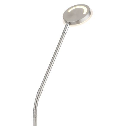 Globo - LED dæmpbar berøringsstyret gulvlampe LED/6,5W/230V 2700/3350/4000K mat krom