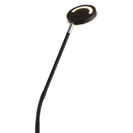 Globo - LED-dæmpbar berøringsbetjent gulvlampe LED/6,5W/230V 2700/3350/4000K sort