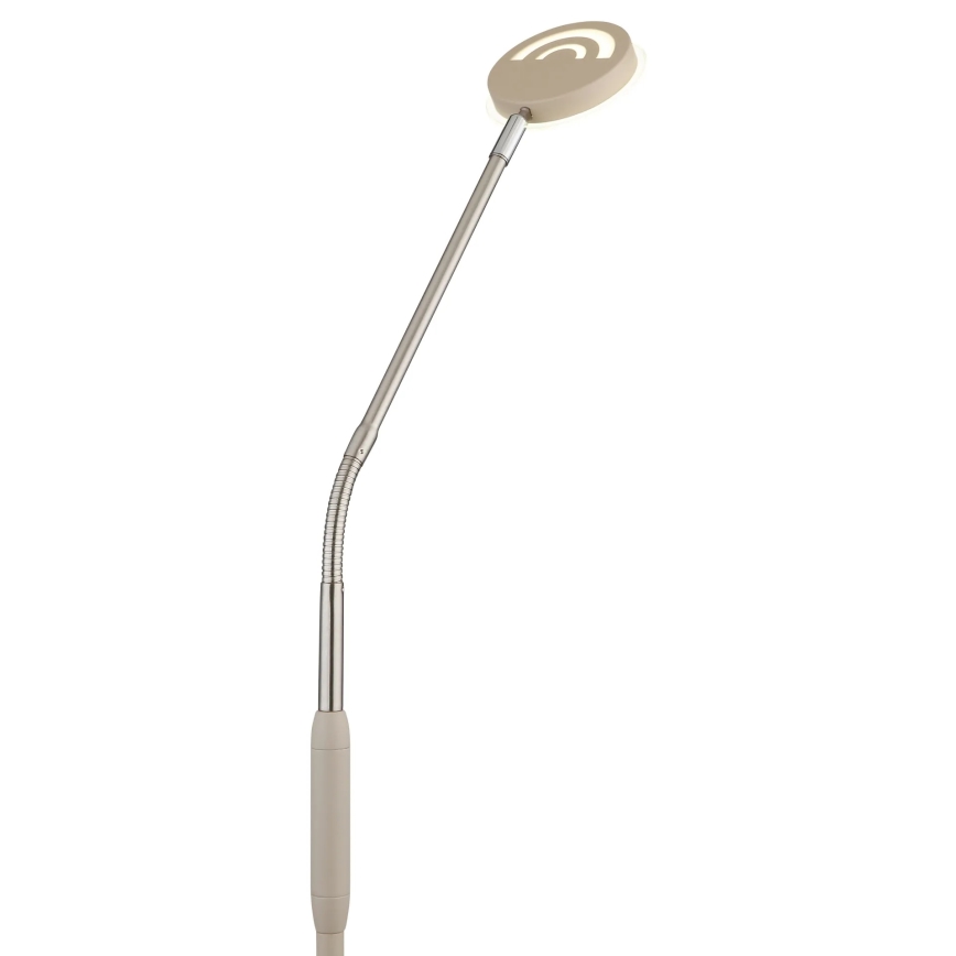 Globo - LED Dæmpbar gulvlampe med berøringsbetjening LED/6,5W/230V 2700/3350/4000K beige