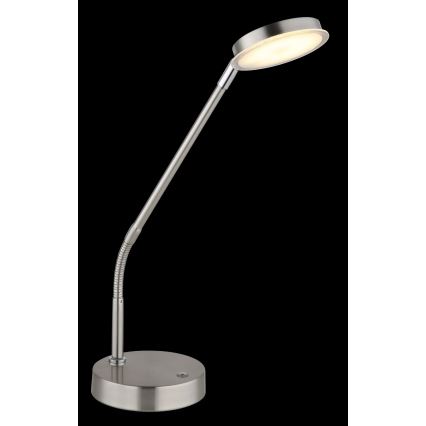 Globo - LED Dæmpbar berøringsbetjent bordlampe LED/6,5W/230V 2700/3350/4000K mat krom