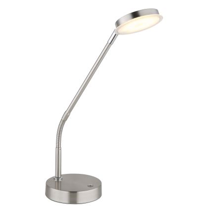 Globo - LED Dæmpbar berøringsbetjent bordlampe LED/6,5W/230V 2700/3350/4000K mat krom