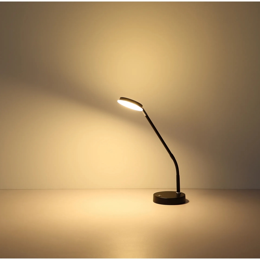 Globo - Dæmpbar berøringsbetjent LED-bordlampe LED/6,5W/230V 2700/3350/4000K sort