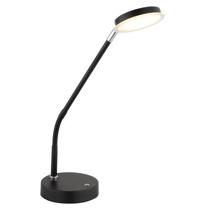 Globo - Dæmpbar berøringsbetjent LED-bordlampe LED/6,5W/230V 2700/3350/4000K sort
