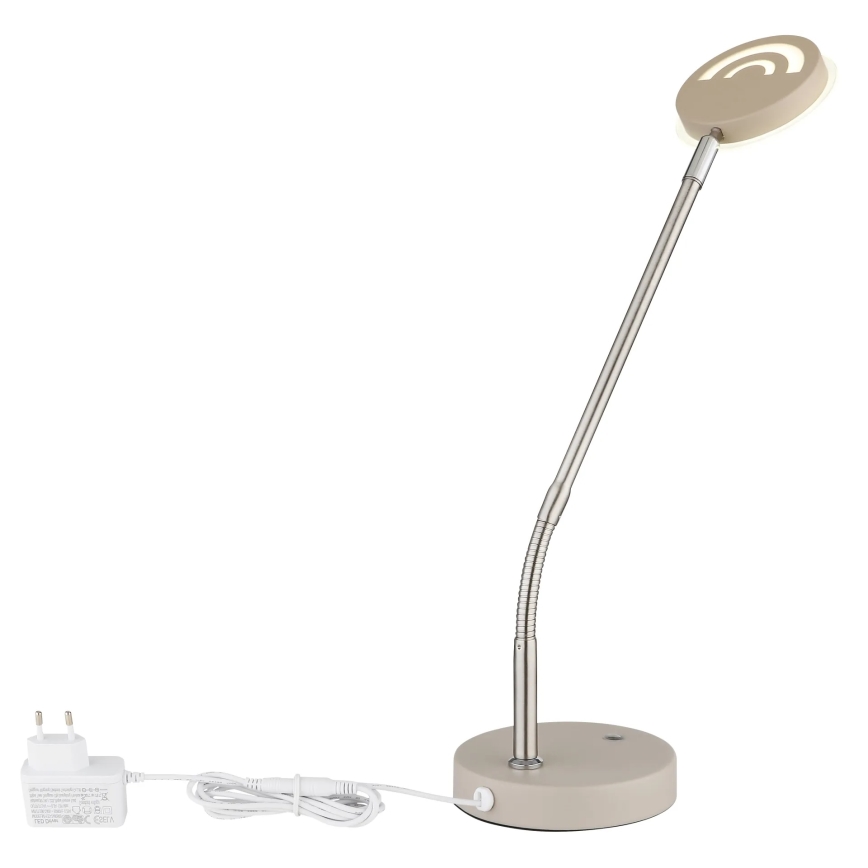 Globo - LED dæmpbar bordlampe med berøringsfunktion LED/6,5W/230V 2700/3350/4000K beige