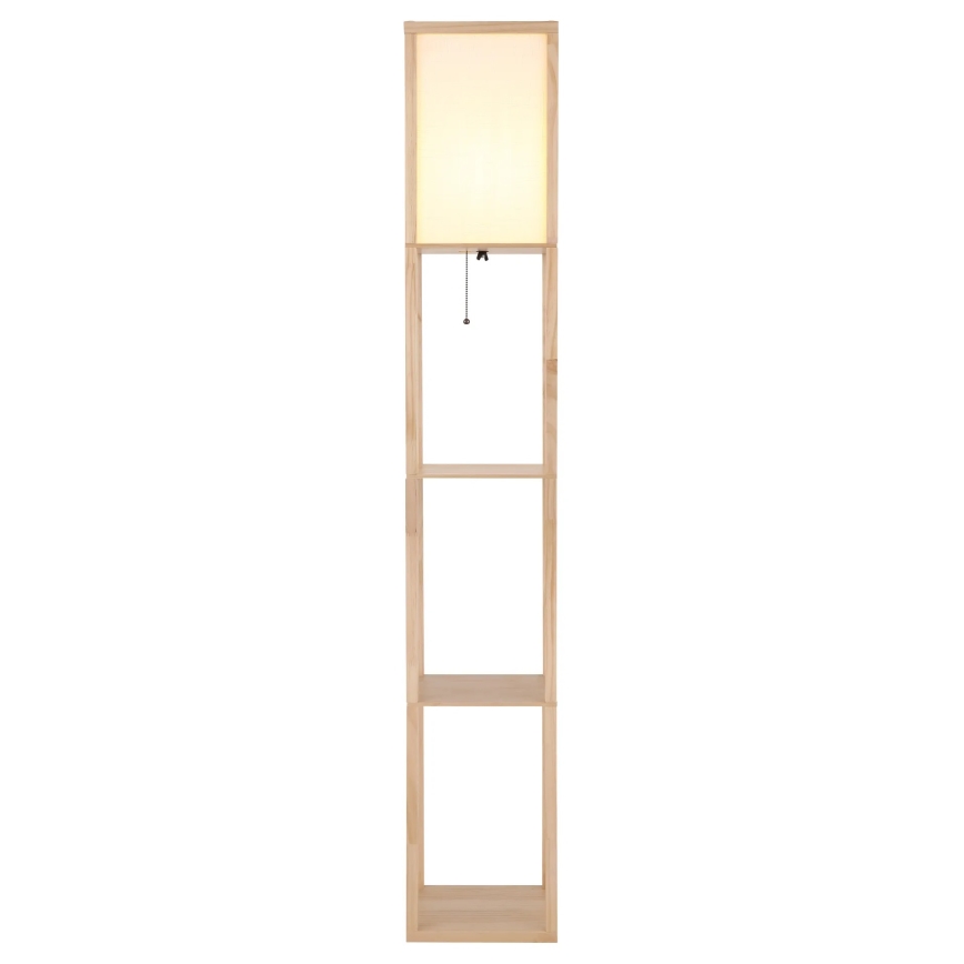 Globo - Gulvlampe 1xE27/60W/230V beige