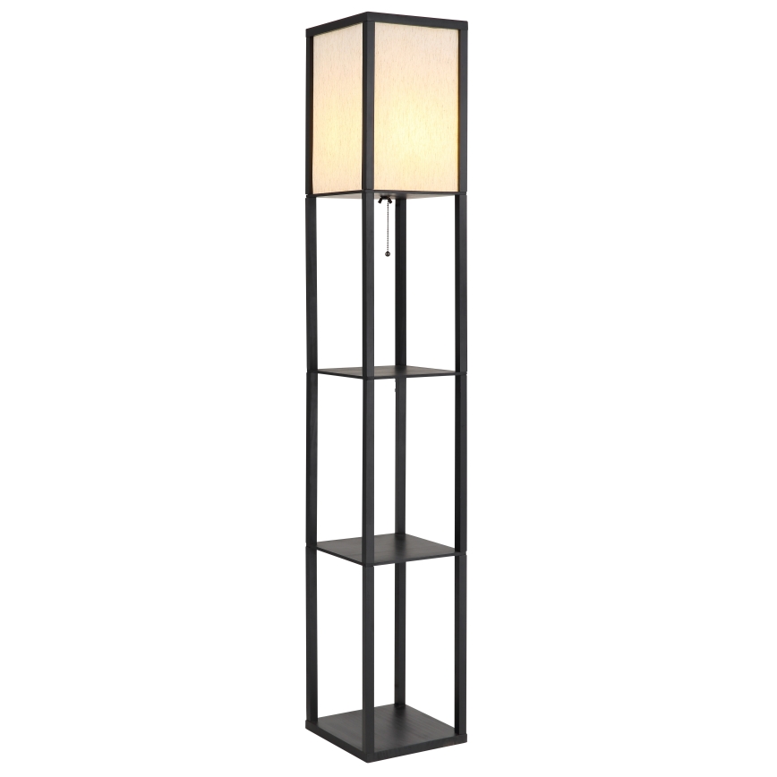 Globo - Gulvlampe 1xE27/60W/230V sort