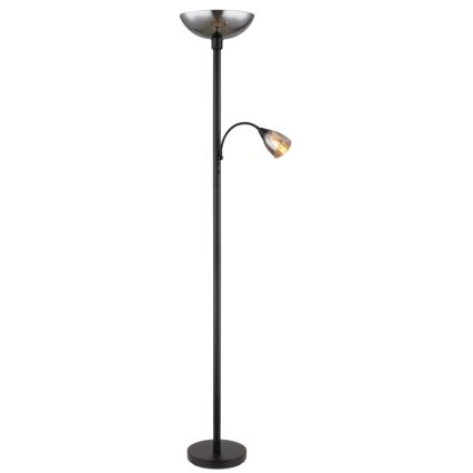 Globo - Gulvlampe 1xE27/60W/230V + 1xE14/40W