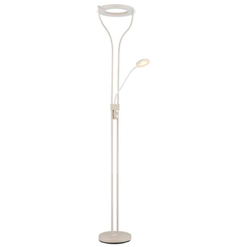 Globo - LED Dæmpbar gulvlampe LED/20W/230V + LED/4W 3000K