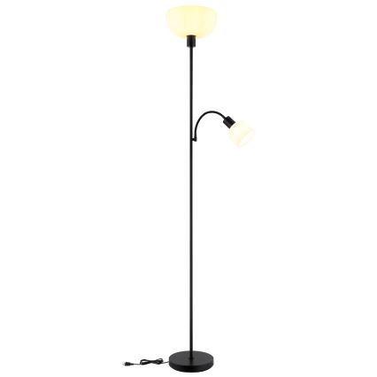 Globo - Gulvlampe 1xE27/40W/230V + 1xE14/25W