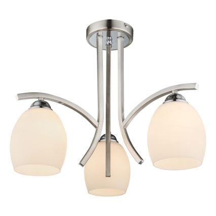 Globo 60214G - Reserveskærm til loftslampe, bordlampe og væglampe TILL E27 hvid