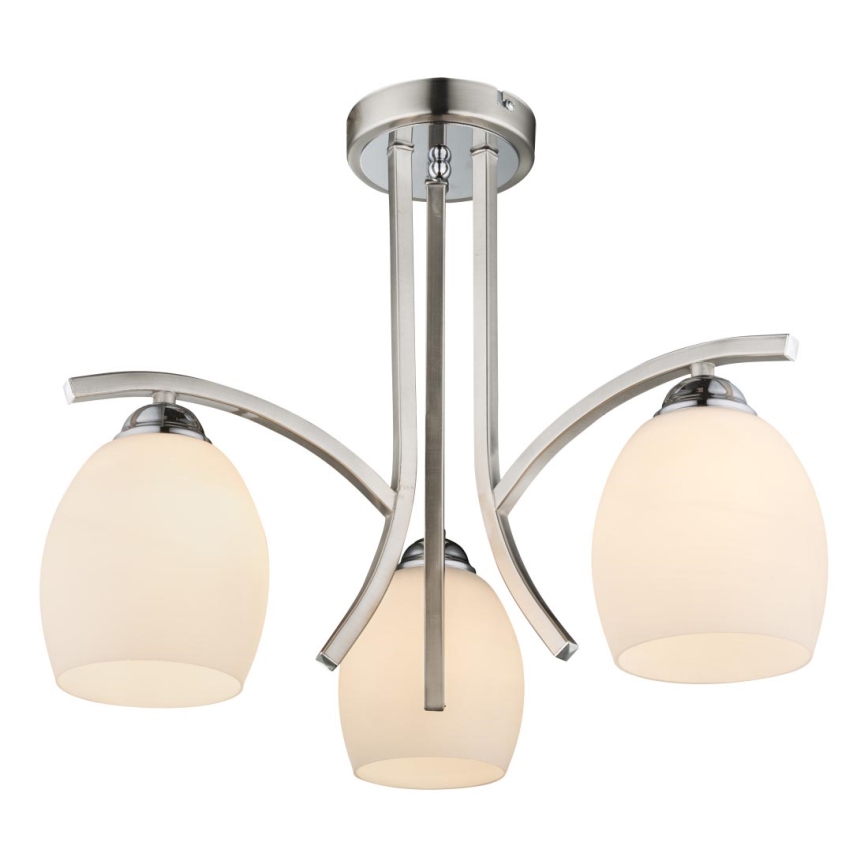 Globo 60214G - Reserveskærm til loftslampe, bordlampe og væglampe TILL E27 hvid