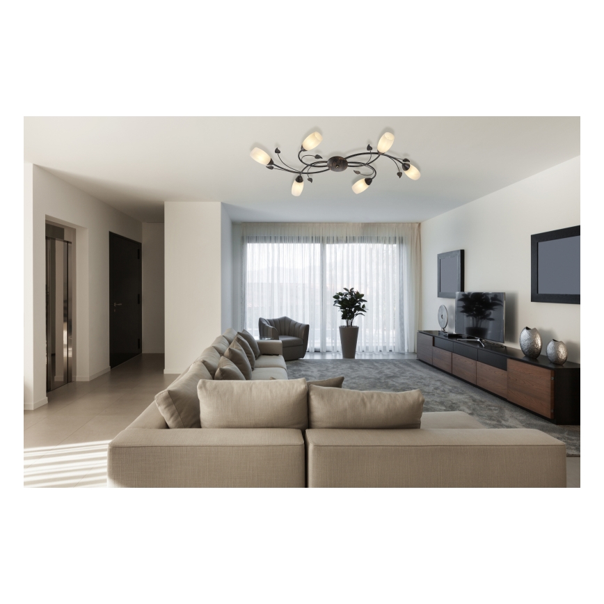 Globo - Loftlampe 6xE14/40W/230V