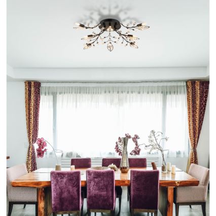 Globo - Loftlampe 8xG9/5W/230V Ø 76 cm