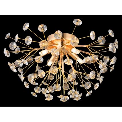 Globo - LED loftlampe 4xG9/3,5W/230V diameter 45 cm guldfarvet