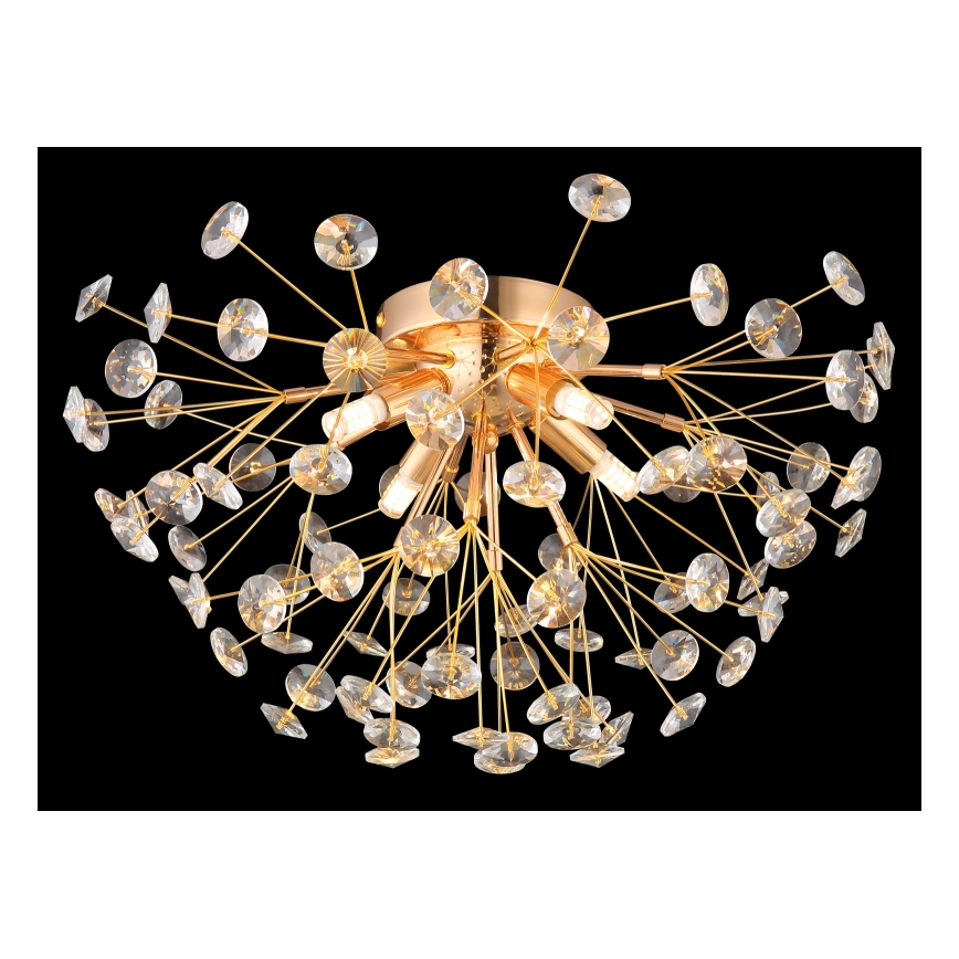 Globo - LED loftlampe 4xG9/3,5W/230V diameter 45 cm guldfarvet